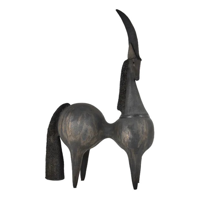 Ceramic Unicorn by Dominique Pouchain, 1990s For Sale