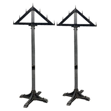 Empire Candelabras, Set of 2 For Sale