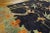 1930s 1930s Multicolor Botanical Floral Antique American Hooked Rug in Art Deco Style For Sale - Image 5 of 6