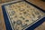 1900s Beige Ground Six Asymmetric Knots Chinoiserie Antique Chinese Peking Rug For Sale - Image 4 of 14