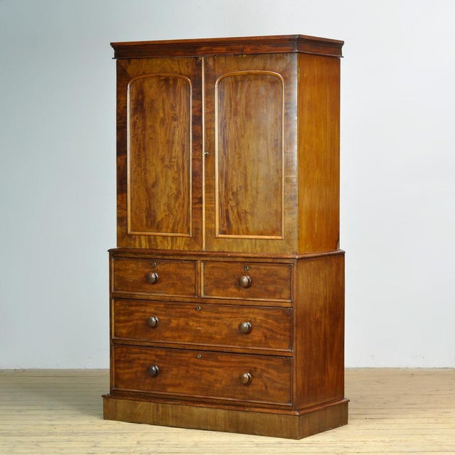 Victorian Mahogany Cabinet, 1860 For Sale - Image 18 of 18