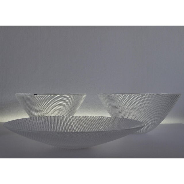 1990s Danish Glass Bowl from Holmegaard, 1980s For Sale - Image 5 of 8