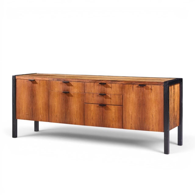 Mid-Century Modern Herman Miller Mid Century Rosewood Credenza For Sale - Image 3 of 10