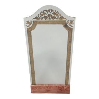 Fine and Unusual Antique Art Deco Mirror For Sale