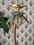 Vintage Tropical Tiki Jungle Safari Banana Palm Tree and Monkey Metal Table Lamp Attributed to Frederick Cooper...