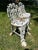1900s Cast Iron Garden Chairs With Grape Vine Motifs - a Pair For Sale - Image 4 of 9
