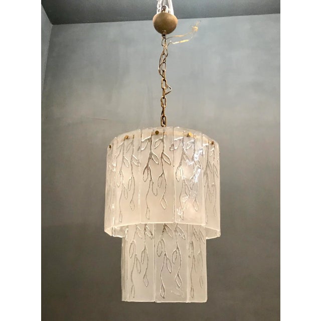 Murano Glass Chandelier from Murano, 1970s For Sale - Image 9 of 9