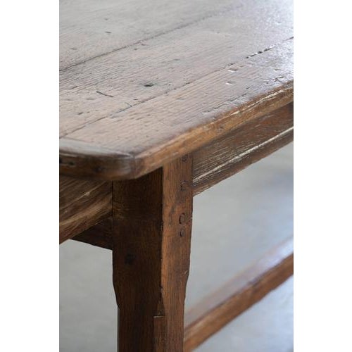 Antique Oak Dining Table For Sale - Image 11 of 14