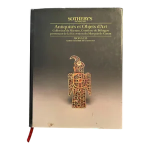 Sotheby's Antiquities et Objets d'Art, Marquis de Ganay, Monaco 1987, Hard Cover