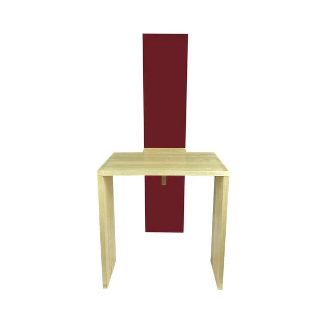 CIMABUE RUBY Chair by Ferdinando Meccani for Meccani For Sale - Image 4 of 8