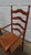 Vintage Rush Ladderback Kitchen Dining Room Chairs For Sale - Image 10 of 10