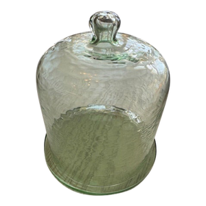 Recycled Cloche Plate and Lid
