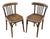 Antique Bentwood Bistro Dining Chairs from Thonet, Yugoslavia, 1960s, Set of 2 For Sale