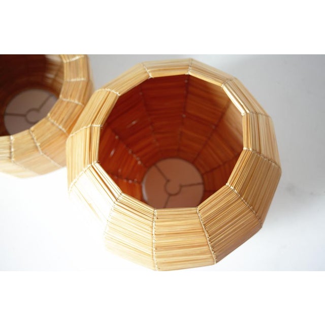 Mid-Century Czechoslovakian Pendant Lights by Stanislav Kucera for Uluv, 1970s, Set of 2 For Sale - Image 13 of 18