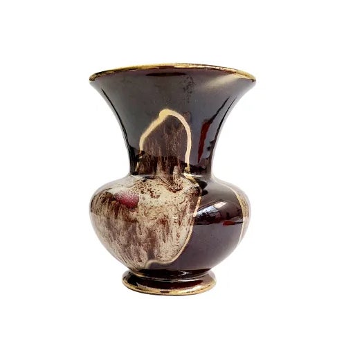 1960s German Art Pottery Jasba Keramik Vase Numbered 235/12 For Sale In New York - Image 6 of 10
