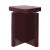 Spina Lacquered Side Table by CaraDavide for Portego For Sale