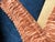 Vintage Chenille Tassel Fringe Trim Rust Orange 2" For Sale - Image 4 of 5