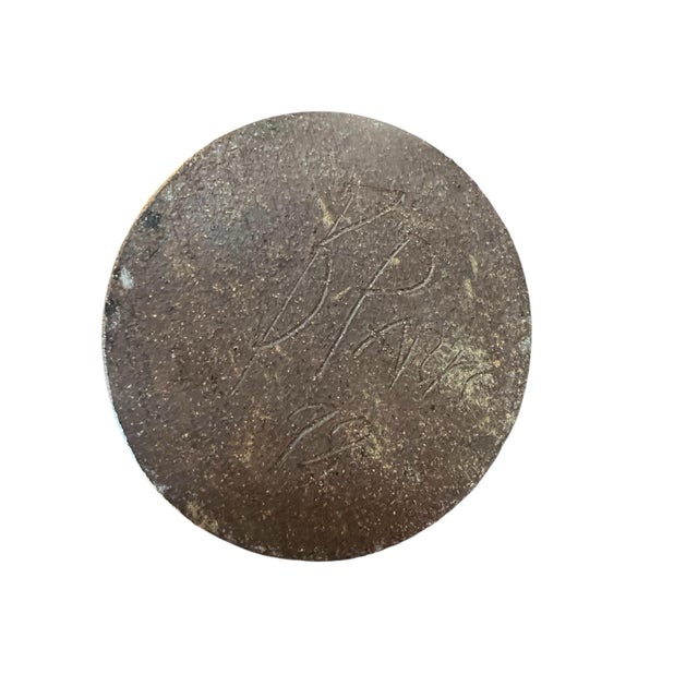 Mid 20th Century Mid-Century Modern Carstens Tönnieshof Brown Ceramic Vase, 1960s For Sale - Image 5 of 5