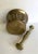 Late 19th Century 19th Century Solid Brass Mortar and Pestle Set For Sale - Image 5 of 8