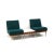 Vintage Chairs and Coffee Table, 1960s, Set of 3 For Sale - Image 9 of 9