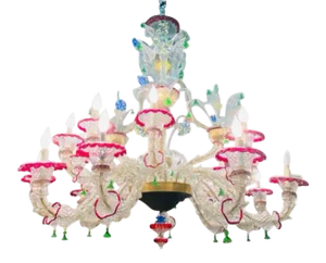 Monumental Elaborate Murano Chandelier