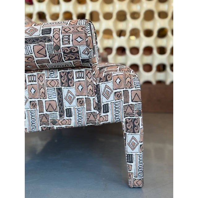 1980s Postmodern Geometric 3 Seater Sofa For Sale - Image 13 of 14