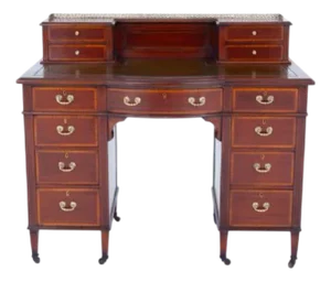 Mahogany Sheraton Desk, 1880