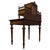 Brown 19th Century French Walnut Writing Table For Sale - Image 8 of 13