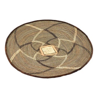 Early 20th Century Tonga Binga Basket 24 Inch For Sale