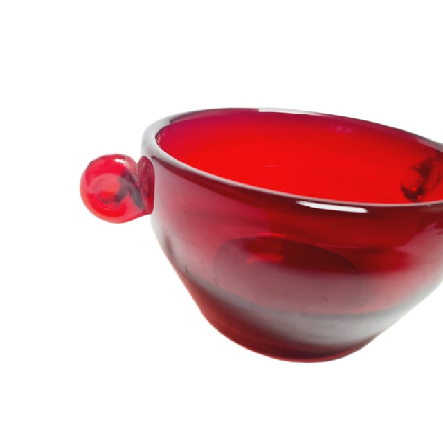 Postmodern Vase from Wołomin Glassworks, Poland, 1970s For Sale - Image 6 of 10