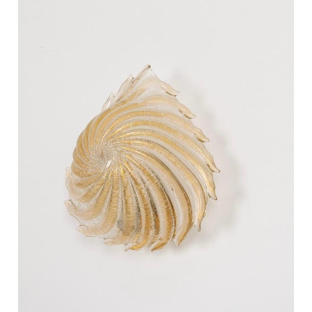 Murano Glass Wall Sconces from Barovier & Toso, Italy, 1970s, Set of 2 For Sale - Image 3 of 15