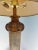 Vintage Stone and Brass Table Lamp by Fine Art Lamps, Hialeah, USA For Sale - Image 6 of 11