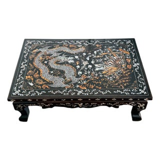 19th Century Korean Table with superb Inlay Joseon Dynasty For Sale