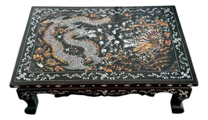 19th Century Korean Table with superb Inlay Joseon Dynasty