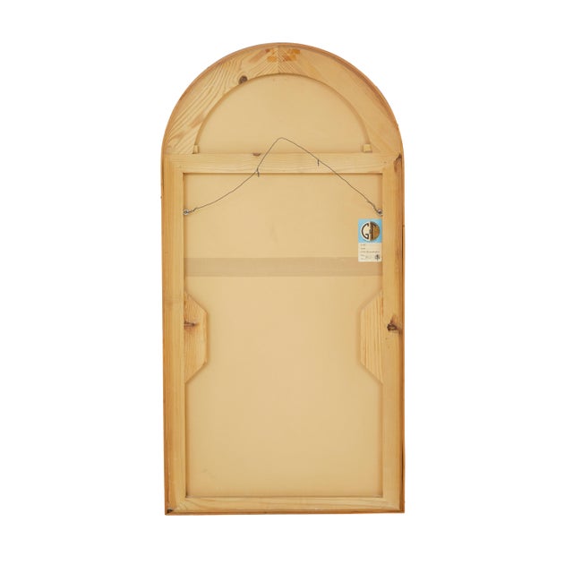 mid century arched and etched mirror by glas & tra circa 1950. here we have a different from the normal wall mirror by...