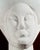 1940s Vintage French Plaster Head Model For Sale - Image 10 of 18