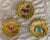 Vintage French Parry & Vieille Majolica Fruit (Plum & Pear) Plates in the Style of De Serreguemines- Set of 2 For Sale - Image 12 of 12