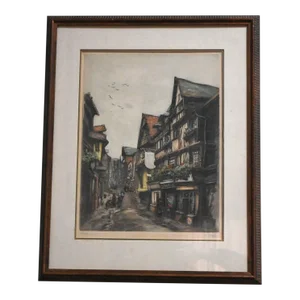 Le Garf - 'Lisieux' Signed Hand Colored Print