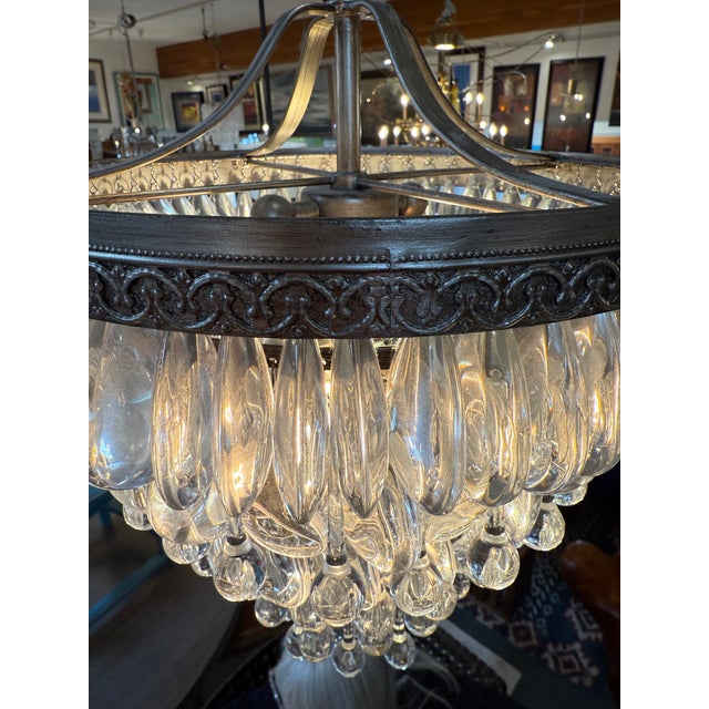 Pottery Barn Clarissa Round Chandelier For Sale - Image 10 of 12