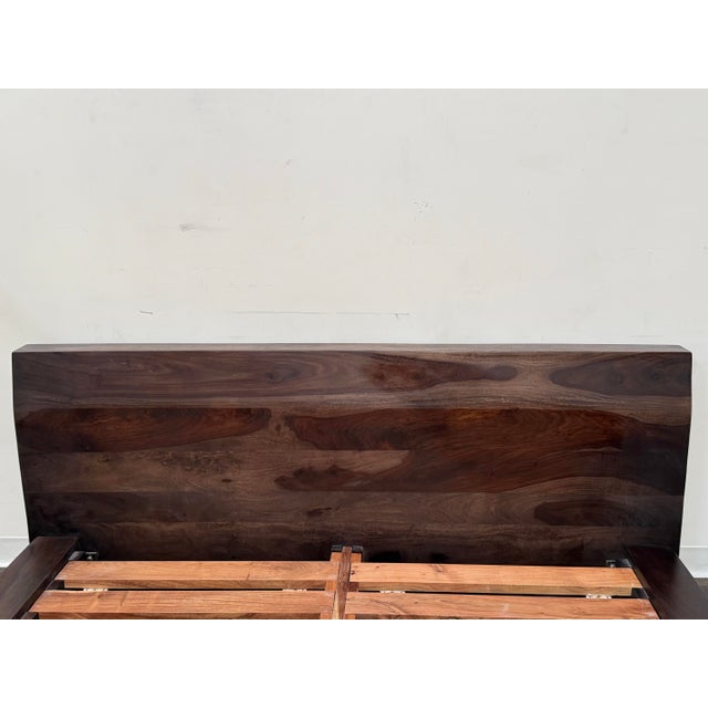 2020s Queen Size Sierra Living Concepts Sierra Nevada Low Platform Bed Frame For Sale - Image 5 of 12