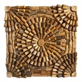 Driftwood Square Design Wall Art For Sale