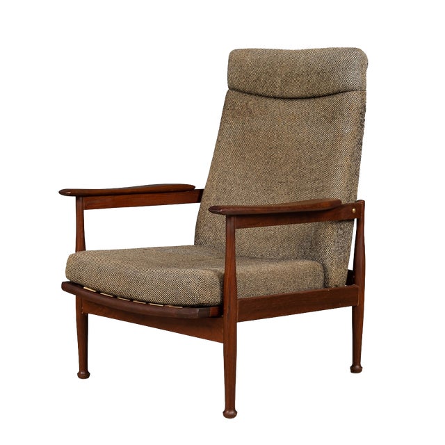 English Manhattan Reclining Armchair by Guy Rogers, 1960s For Sale