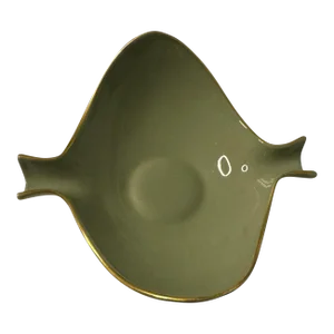 1970s Lenox Green Catchall