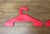 Red Mid-Century Modern German Red Space Age Coat Hanger, 1960s, Set of 3 For Sale - Image 8 of 18