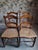 Antique French Dining Chairs with Woven Cane Seats in Beech, 1900, Set of 4 For Sale - Image 5 of 18