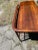 Brown Mid Century Modern Drop-Leaf Rolling Dry Bar | in Style of Arthur Umanoff For Sale - Image 8 of 12