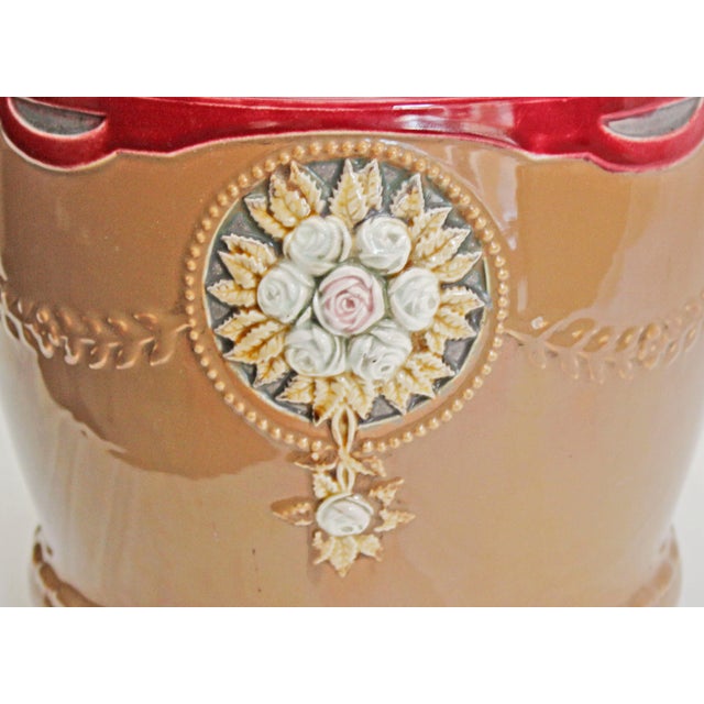 Eichwald Ceramics Flower Pot Cachepot, 1890s For Sale - Image 6 of 10