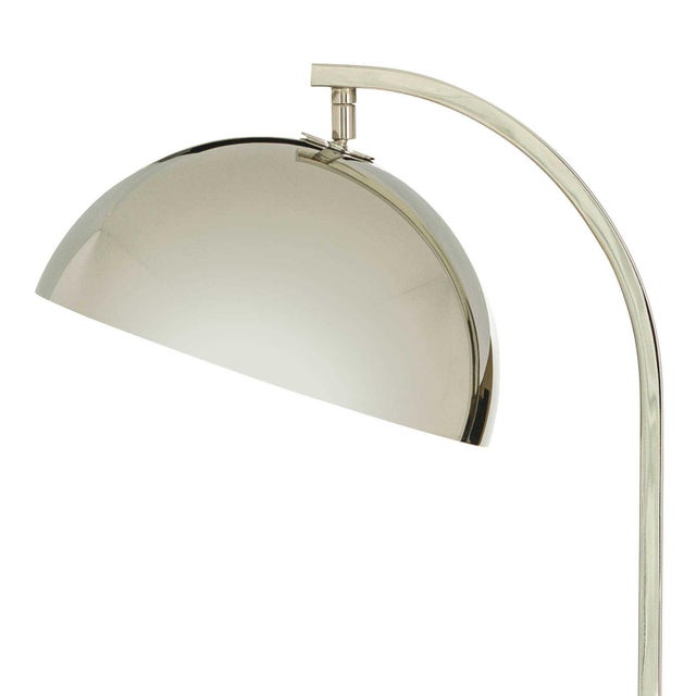 Not Yet Made - Made To Order Regina Andrew Otto Steel Floor Lamp, Polished Nickel For Sale - Image 5 of 7