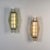 Vintage Model 1943 Wall Lights in Frosted and Bevelled Glass by Max Ingrand for Fontana Arte, 1950s, Set of 2 For Sale - Image 3 of 18
