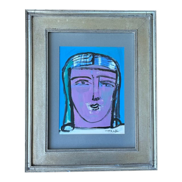 Rebecca Jack Painting in Plein Air Frame For Sale